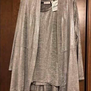 Two piece tank and jacket.